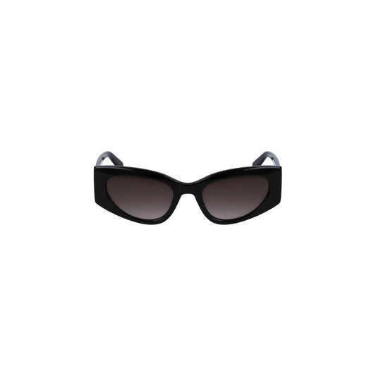 Liu Jo Black Haircalf Women Sunglass