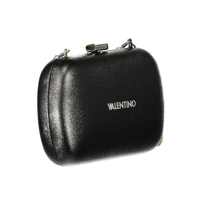 Mario Valentino Black Polyurethane Women Handbag