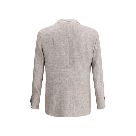 Brunello Cucinelli Linen Blazer BR-MW4827BPD2C2166-IT52 | XL