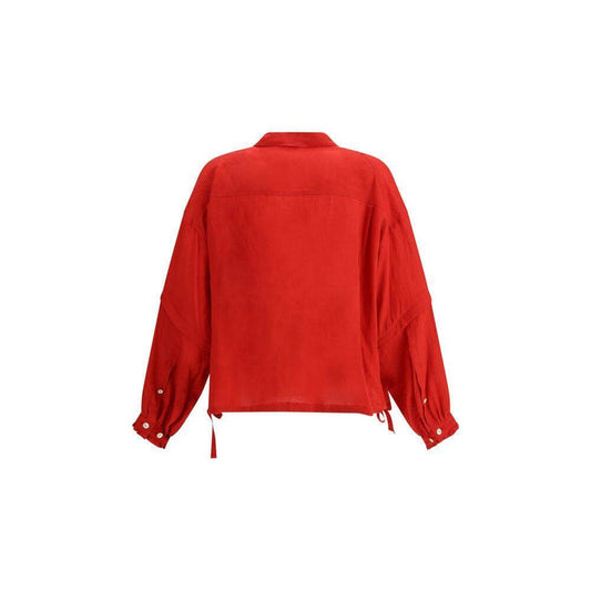 Undercover Oversized Shirt UN-UC1E44081RED-2