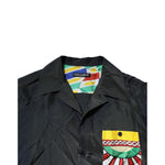 Dolce & Gabbana Black Silk Short Sleeves Men Casual Shirt TSH90655-38