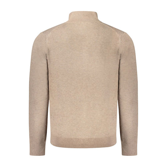 Norway 1963 Brown Polyamide Men Cardigan NO-33170-XXL