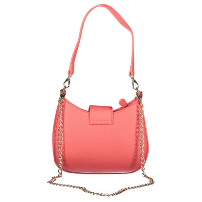 Mario Valentino Rosa Polyurethane Women Handbag