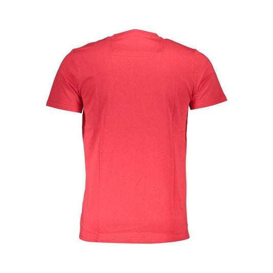 Cavalli Class Red Cotton Men T-Shirt