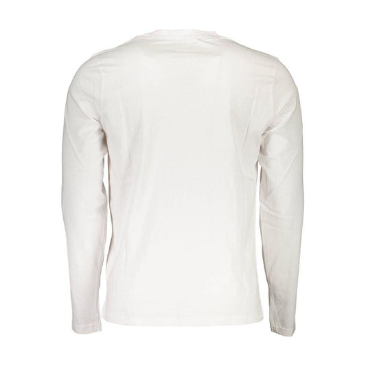 North Sails White Cotton Men T-Shirt
