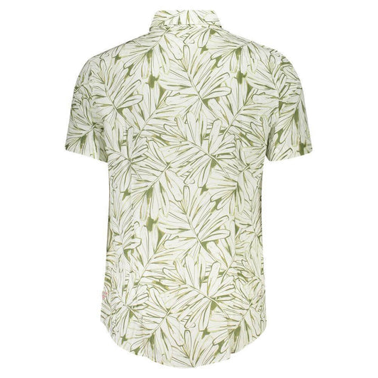 Guess Jeans White Viscose Men Shirt