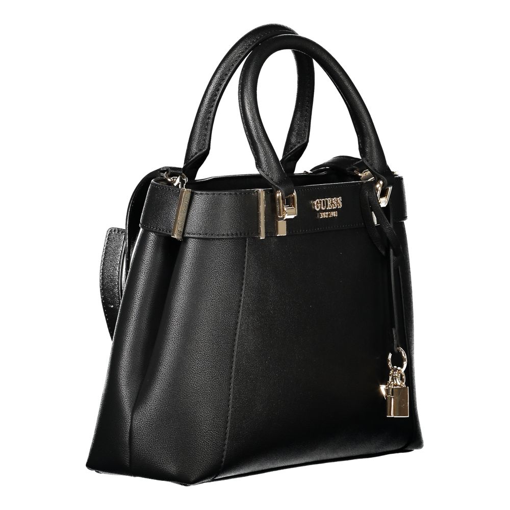 Guess Jeans Black Polyurethane Women Handbag