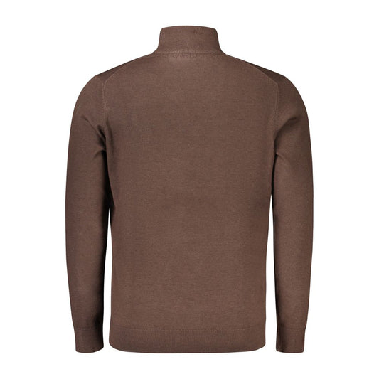 Norway 1963 Brown Polyamide Men Sweater NO-33160-3XL