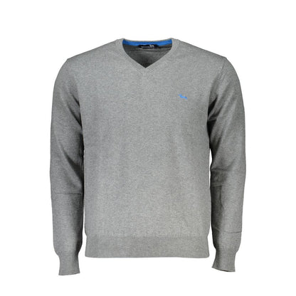 Harmont & Blaine Grigio Cotton Mens Sweater
