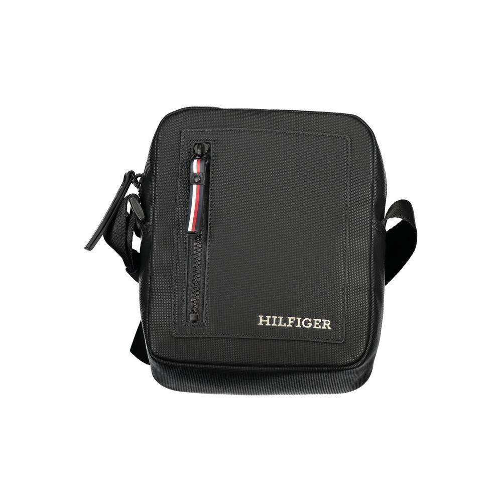 Tommy Hilfiger Black Polyethylene Shoulder Bag TO-30716