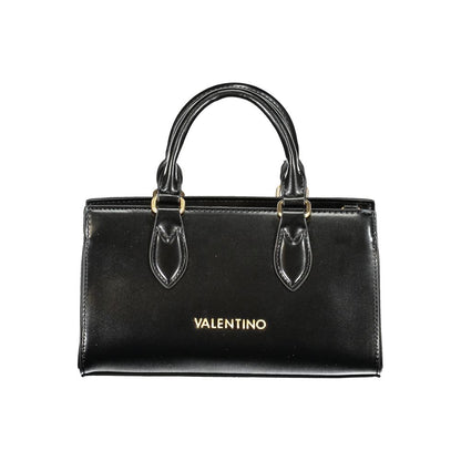 Mario Valentino Black Polyurethane Women Handbag