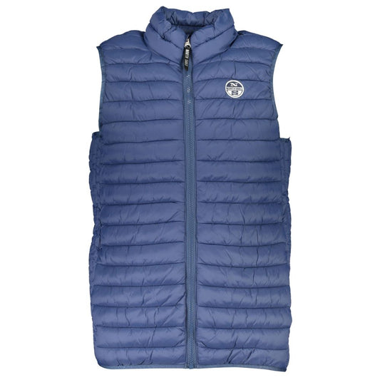 North Sails Blue Polyamide Men's Vest