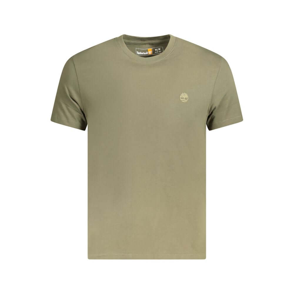Timberland Green Cotton Men T-Shirt TI-35448-M