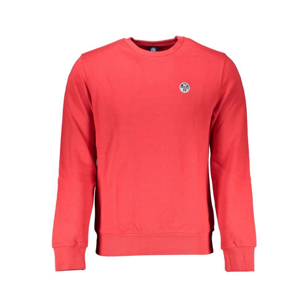 North Sails Red Cotton Sweater NO-27293-S