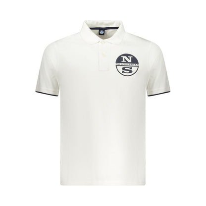 North Sails Bianco Cotton Men Polo