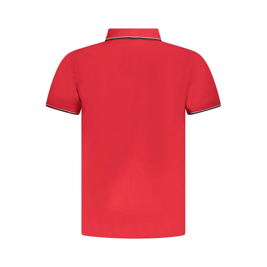 Norway 1963 Red Cotton Polo Shirt NO-38683-S