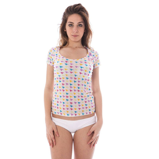 A-Style Bianco Nylon Women T-Shirt1728,67403481248,A-Style,Clothing,II/M,III/L,IV,New with tags,T-Shirts - Clothing,T-Shirts - T-Shirts - Clothing,Tops & T-Shirts - Women - Clothing,White,Women,Women - Clothing