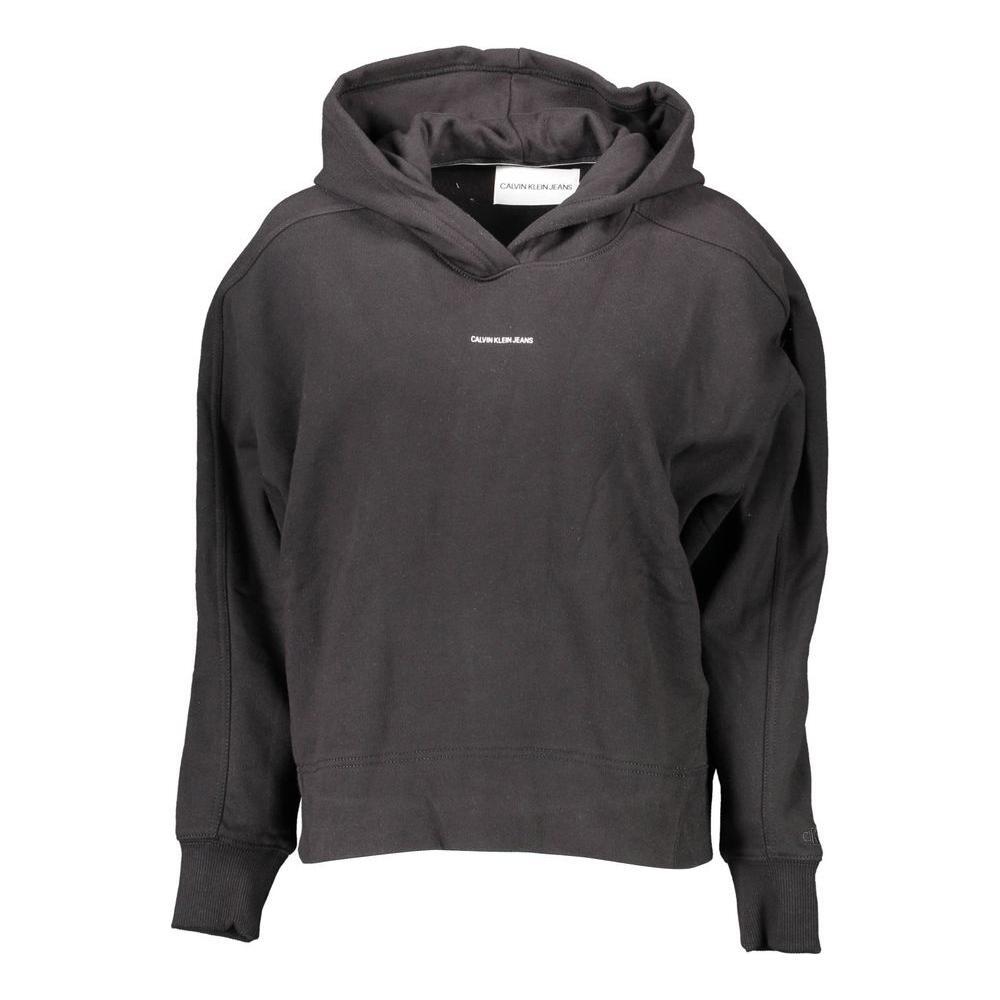 Calvin Klein Black Cotton Women's Hoodie