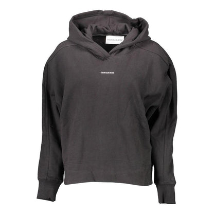Calvin Klein Black Cotton Women's Hoodie