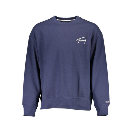 Tommy Hilfiger Blue Cotton Men's Sweatshirt