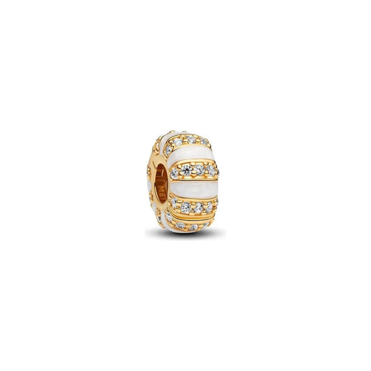 PANDORA JEWELRY Mod. 763785C01 DESIGNER FASHION JEWELLERY PANDORA Light Gray