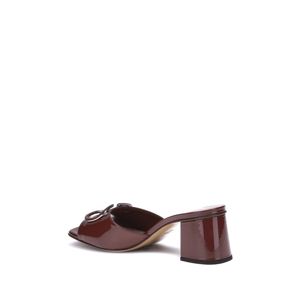 Valentino Garavani Vlogo slide Sandals VA-7W2S0HA6TMKAFD-EU37/US7