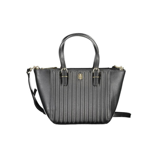 Tommy Hilfiger Nero Poliuretano Women Handbag