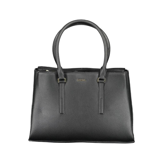 Calvin Klein Black Polyester Women Handbag
