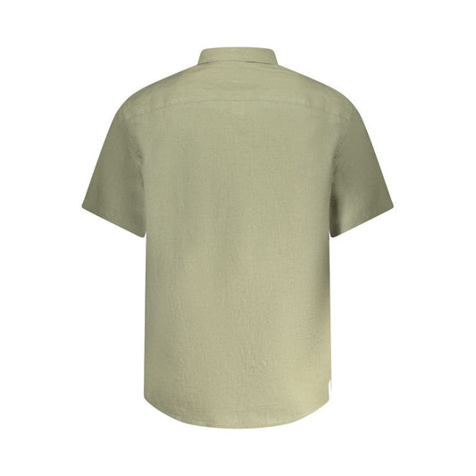 North Sails Green Linen Shirt NO-38915-M