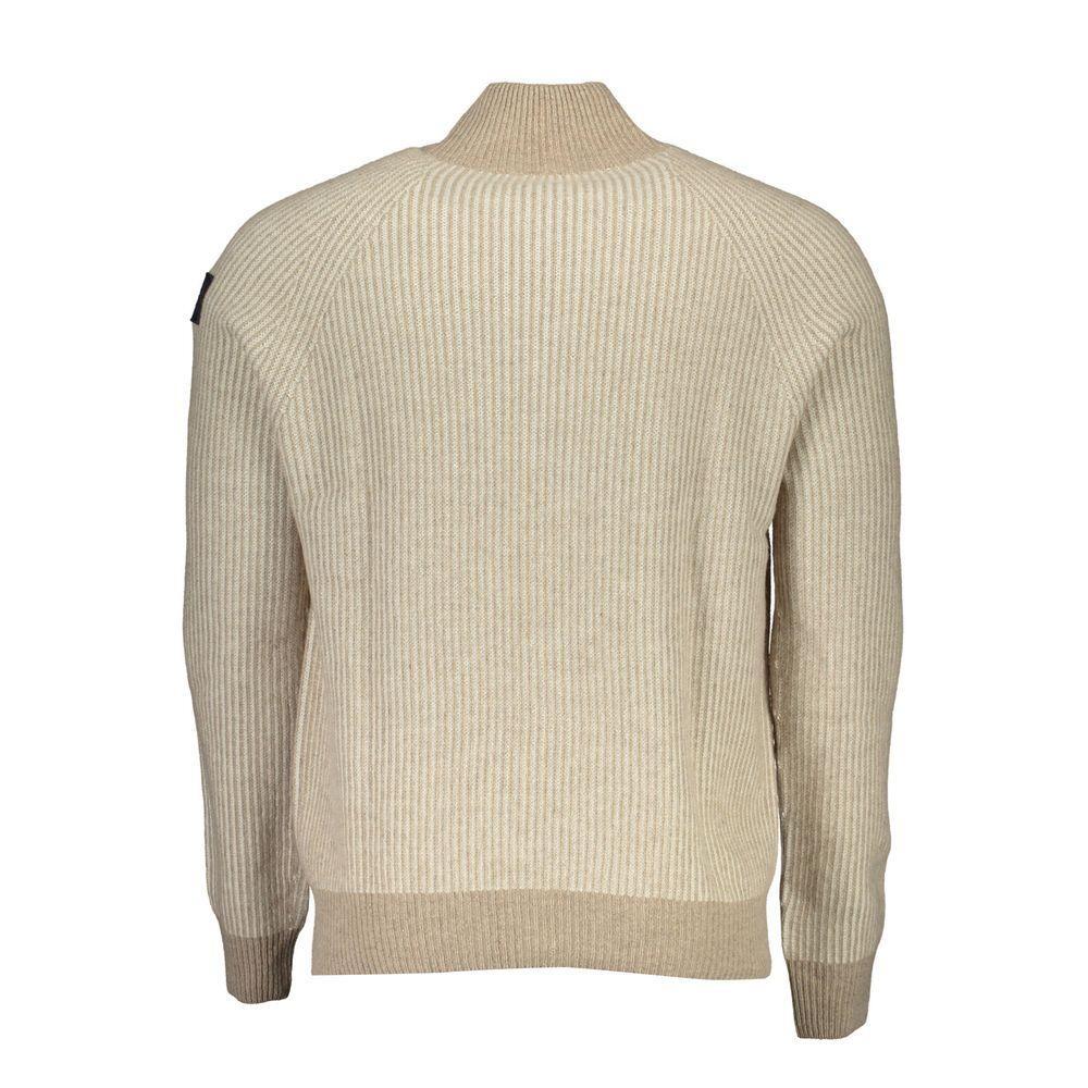 North Sails Beige Wool Sweater NO-16271-XXL