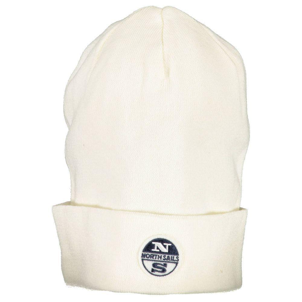North Sails White Cotton Hats & Cap NO-16346