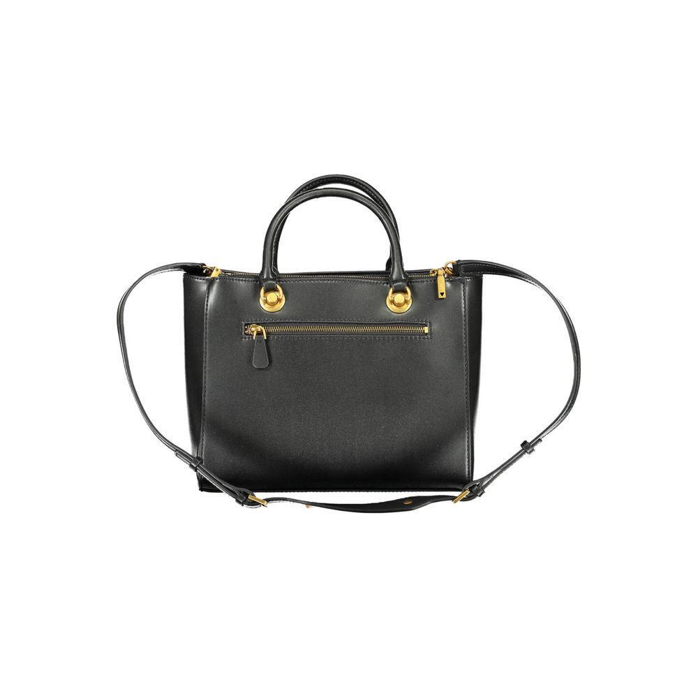 Guess Jeans Black Polyethylene Handbag GU-16997
