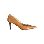 Ralph Lauren Brown Leather Flat Shoe RA-19485-EU40/US10