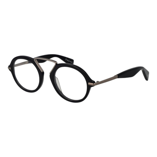 Yohji Yamamoto Black Plastic Glasses (Frames) 1728,67345776800,Accessories,Black,Glasses (Frames) - Glasses and Sunglasses - Accessories,Glasses and Sunglasses - Accessories,Men,New with tags,Yohji Yamamoto