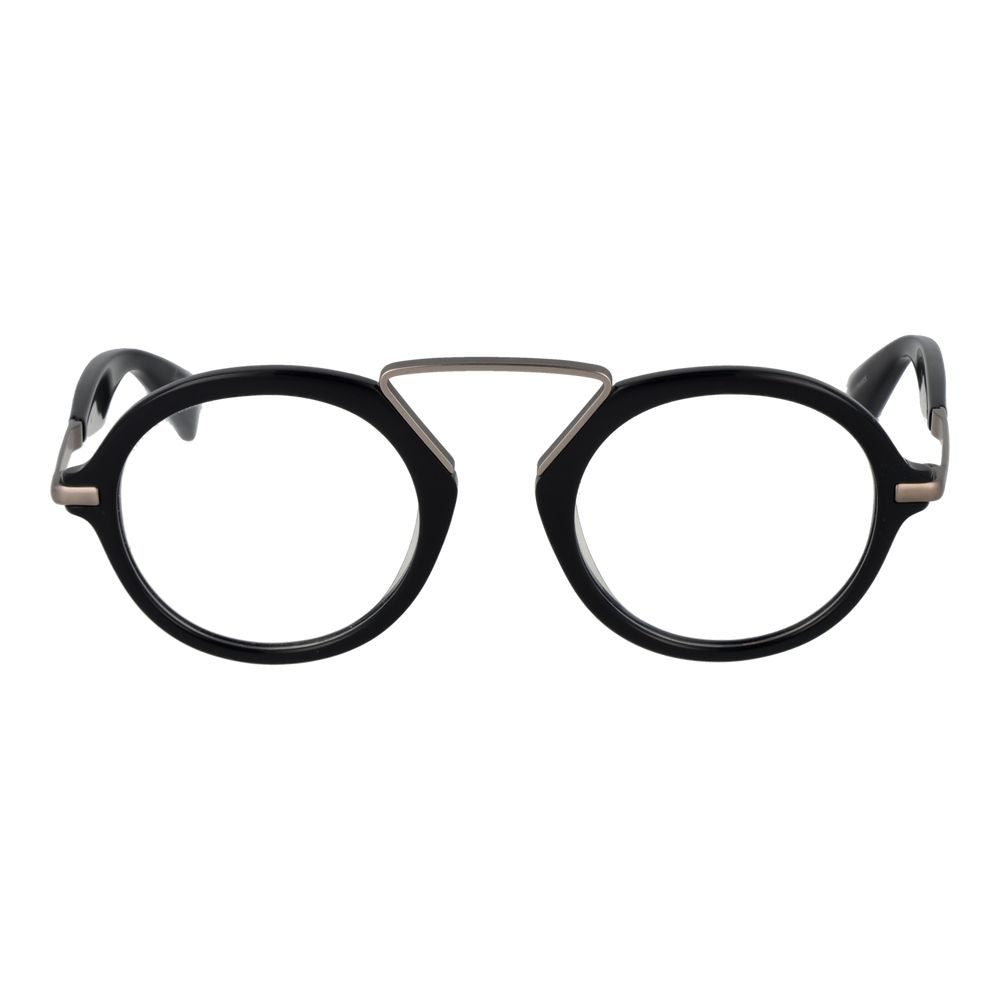 Yohji Yamamoto Black Plastic Glasses (Frames) 1728,67345776800,Accessories,Black,Glasses (Frames) - Glasses and Sunglasses - Accessories,Glasses and Sunglasses - Accessories,Men,New with tags,Yohji Yamamoto