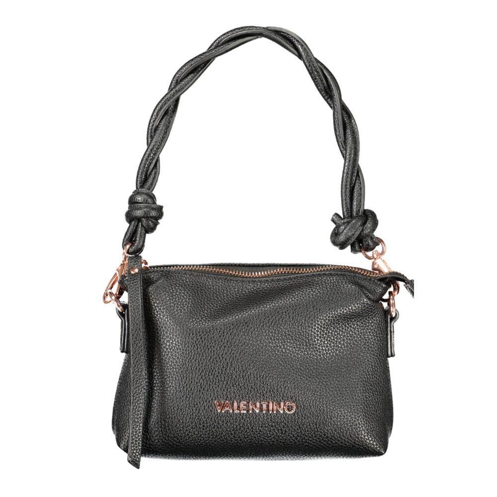 Front view with bag zipped and handles upright.