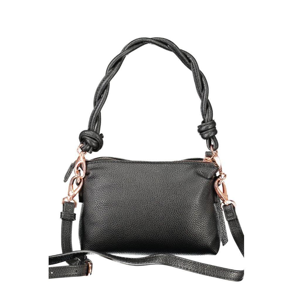 Mario Valentino Black Polyethylene Women Handbag VA-39142