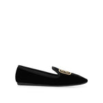 Miu Miu Logo Velvet Flats MI-8735527665876-35