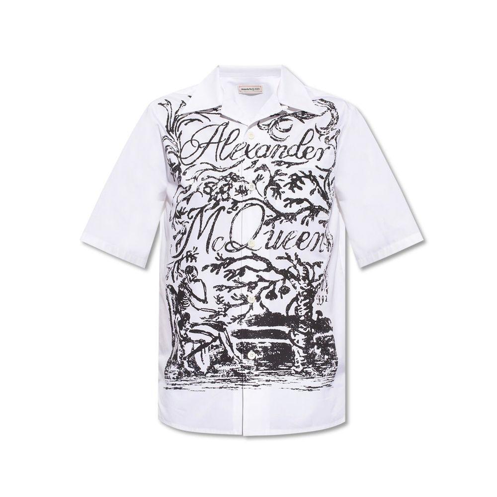 Alexander McQueen Short Sleeve Shirt AL-8736227950804-42