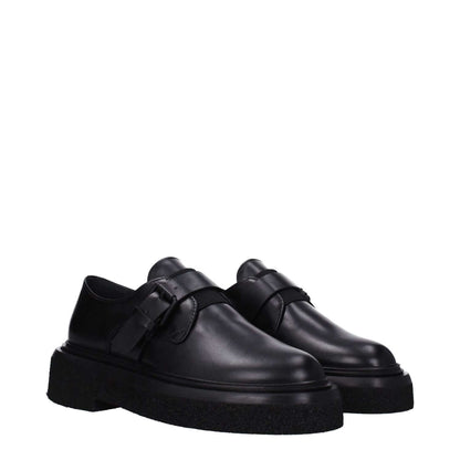Max Mara Black Leather Oxfords And Derbies 1728,75667636384,Black,EU35/US5,EU39.5/US9.5,Max Mara,New with tags,Oxfords and Derbies - Shoes,Shoes,Women