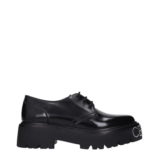 Celine Black Leather Oxfords And Derbies CE-15219284902153-EU40/US7