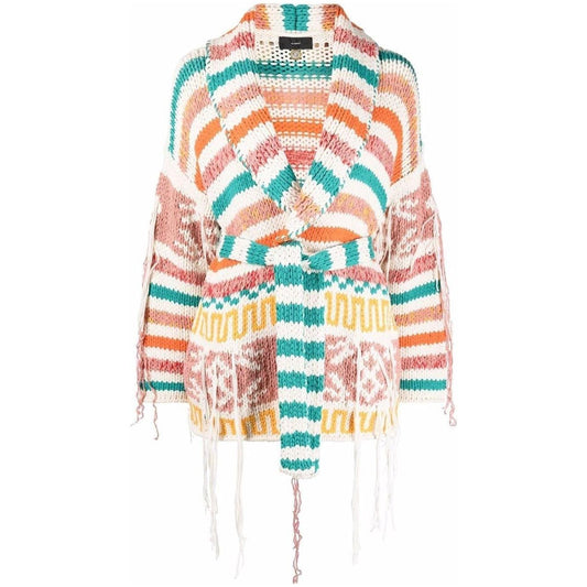 Alanui Sweaters MultiColour Topwear Alanui Antique White