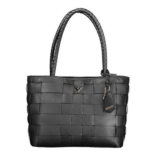 Guess Jeans Nero Poliuretano Women Handbag 1728,67403481248,Bags,Black,Guess Jeans,Handbags - Bags,New with tags,Women