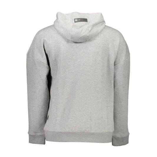 Plein Sport Gray Cotton Sweater PL-10036-S