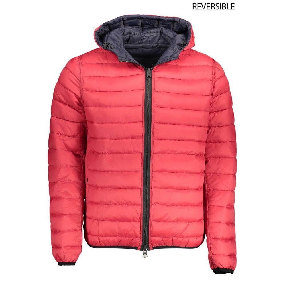 U.S. POLO ASSN. Blue Nylon Men's Reversible Jacket