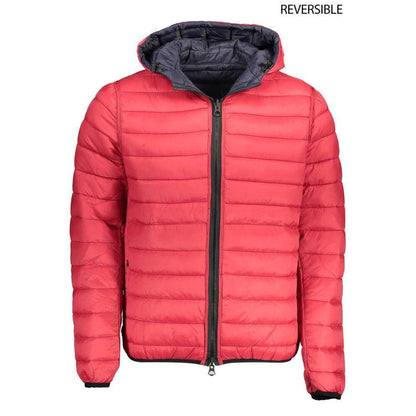 U.S. POLO ASSN. Blue Nylon Men's Reversible Jacket