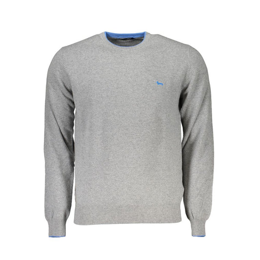Harmont & Blaine Gray Fabric Sweater HA-23584-L
