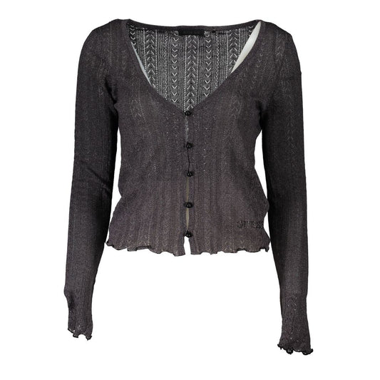 Guess Jeans Gray Viscose Sweater GU-27984-XS