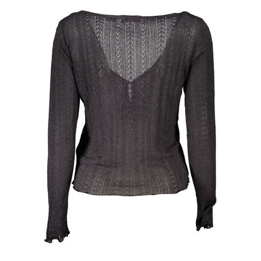 Guess Jeans Gray Viscose Sweater GU-27984-XS