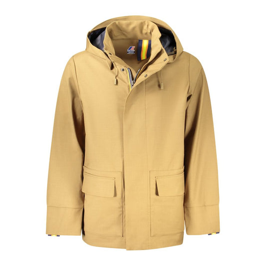 K-WAY Brown Wool Jacket KW-34218-S